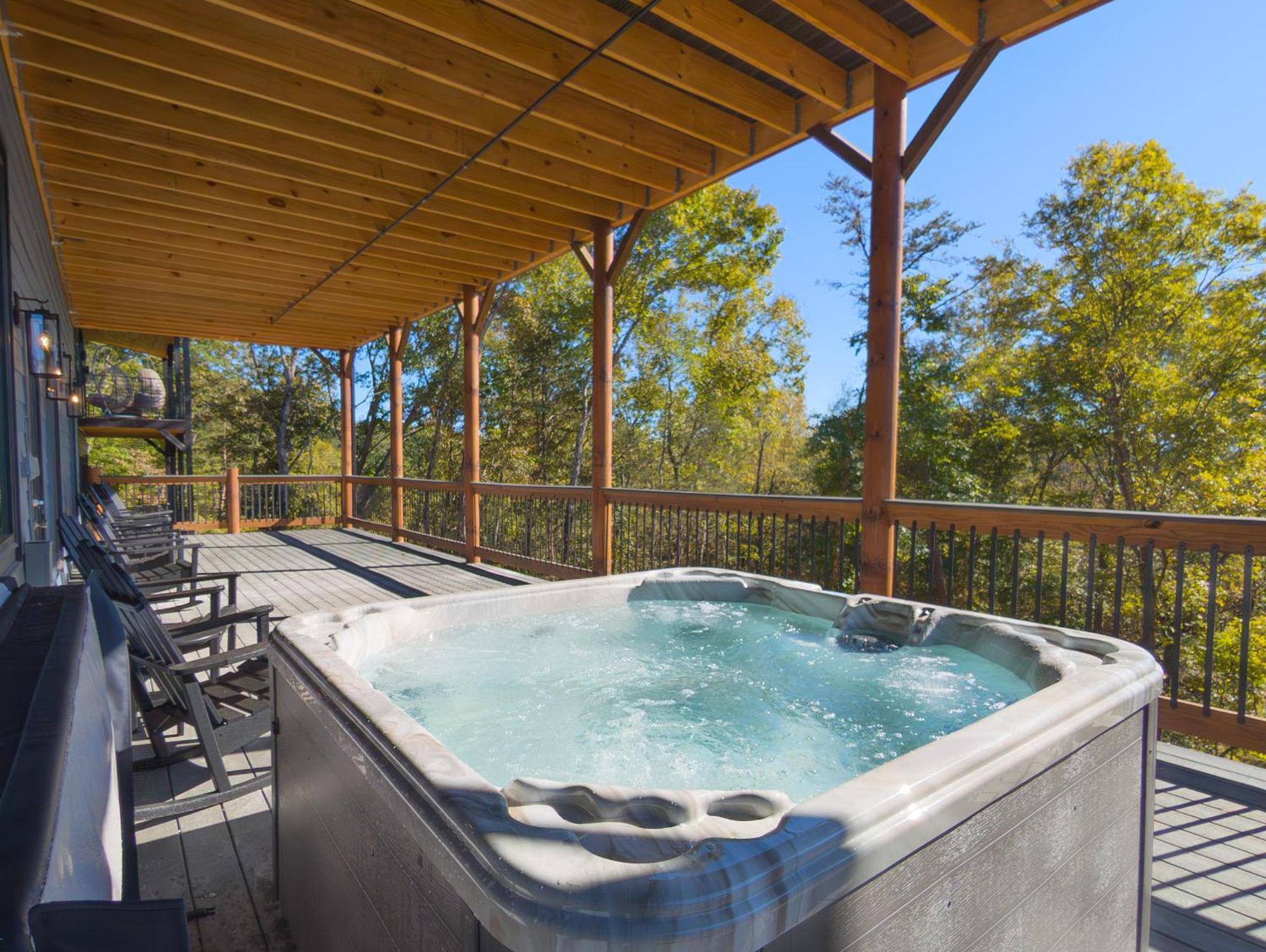 Luxury 12-Bedroom Cabin With Indoor Pool, Hot Tub & Movie Theater, Sleeps 36 Sevierville Ngoại thất bức ảnh